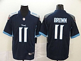 Nike Titans 11 A.J. Brown Navy Vapor Untouchable Limited Jersey,baseball caps,new era cap wholesale,wholesale hats